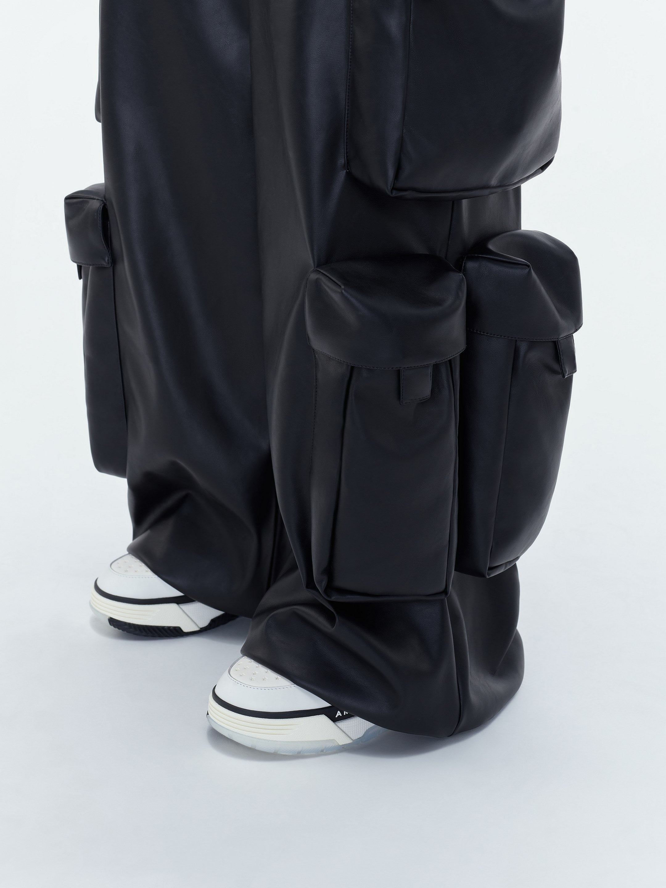WIDE LEG CARGO PANT - 8
