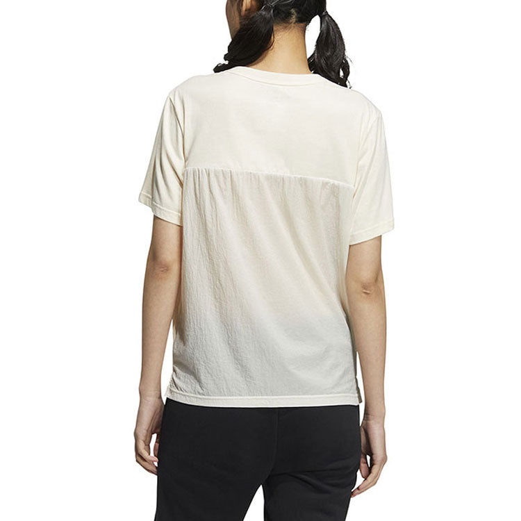 (WMNS) adidas Neo Util T-Shirts 'White' HM2035 - 3