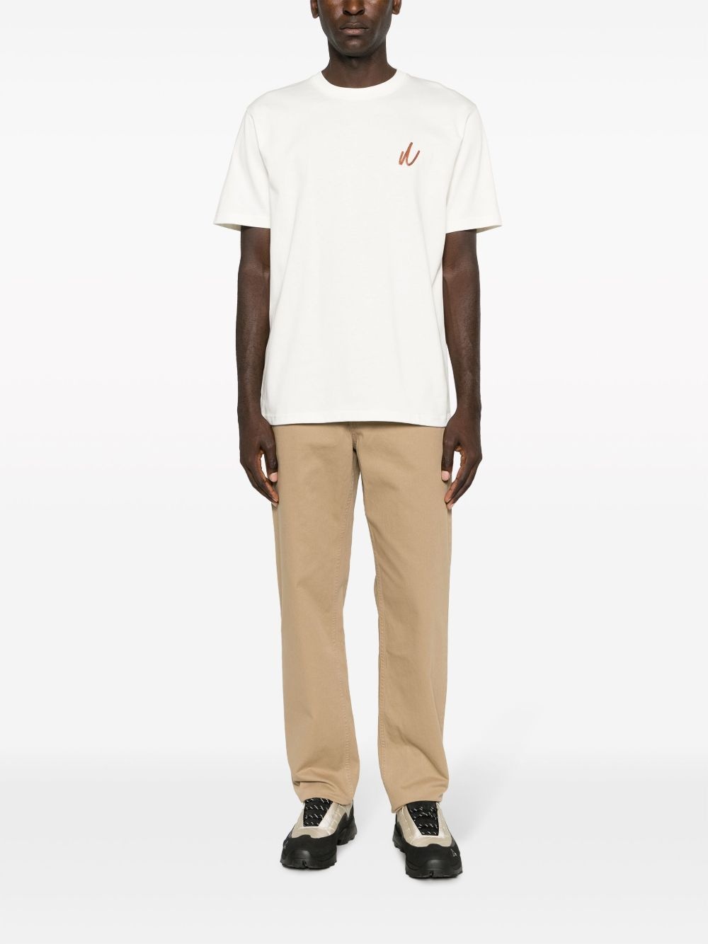 Aros straight-leg organic-cotton chinos - 2