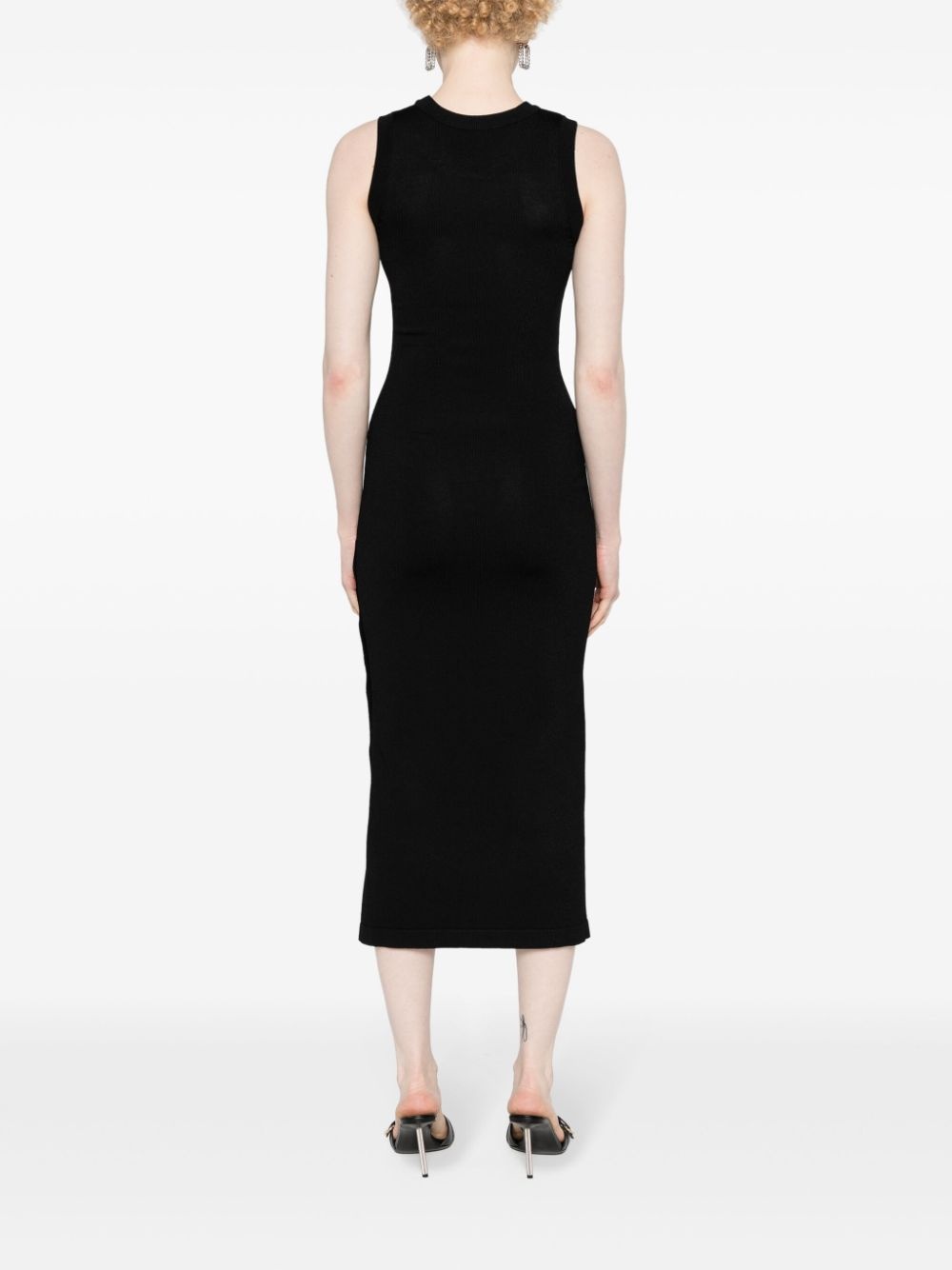 knitted midi dress - 4