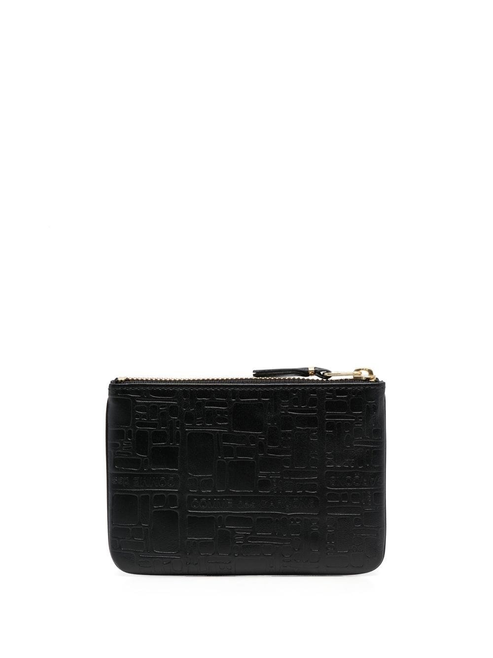 embossed-logo small pouch - 4