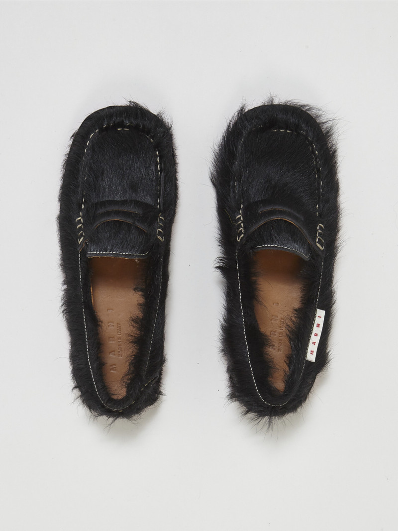 LONG CALF HAIR MOCCASIN 4