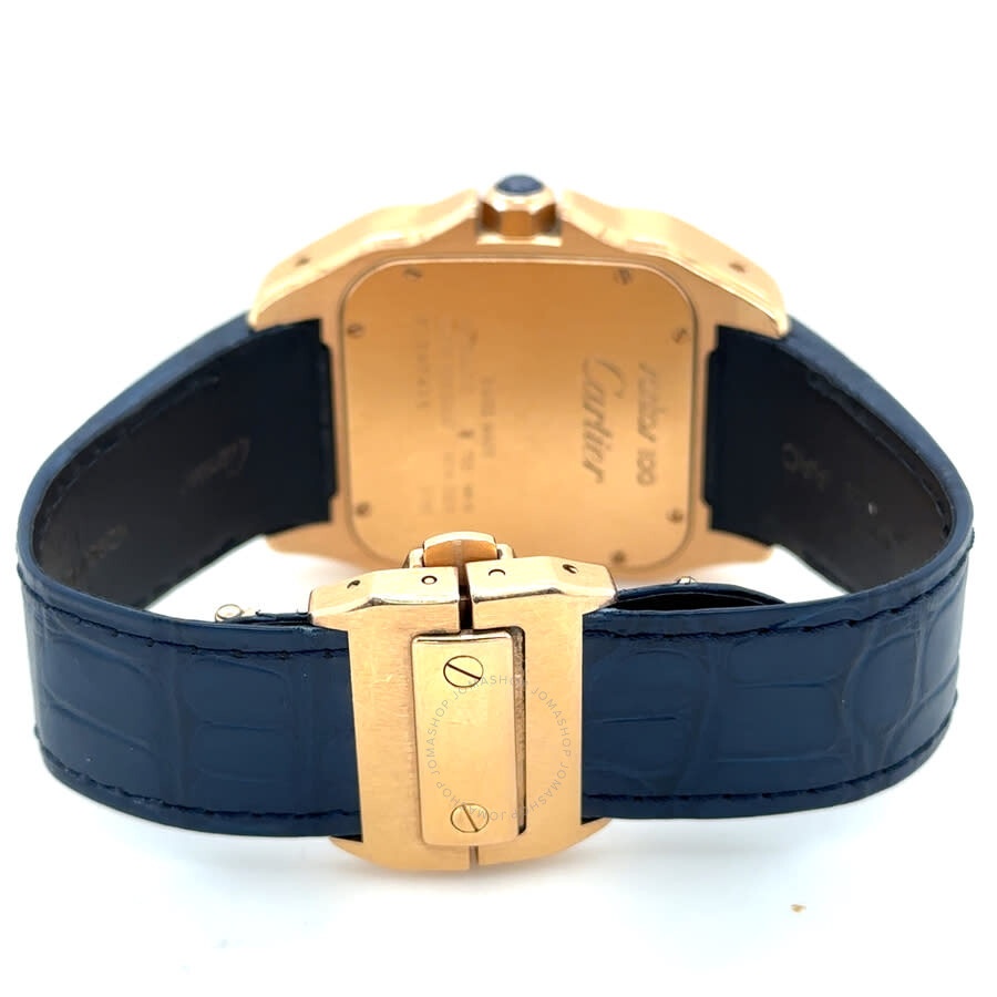 Pre-owned Cartier Santos 100 Automatic Men's Watch W20095Y1 - 2