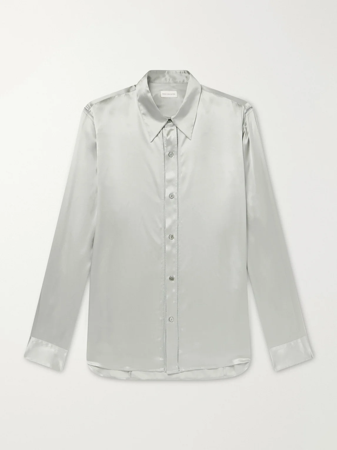 Silk-Satin Shirt - 1