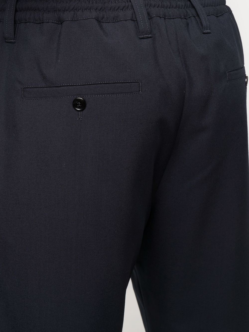 straight-leg wool suit trousers - 5