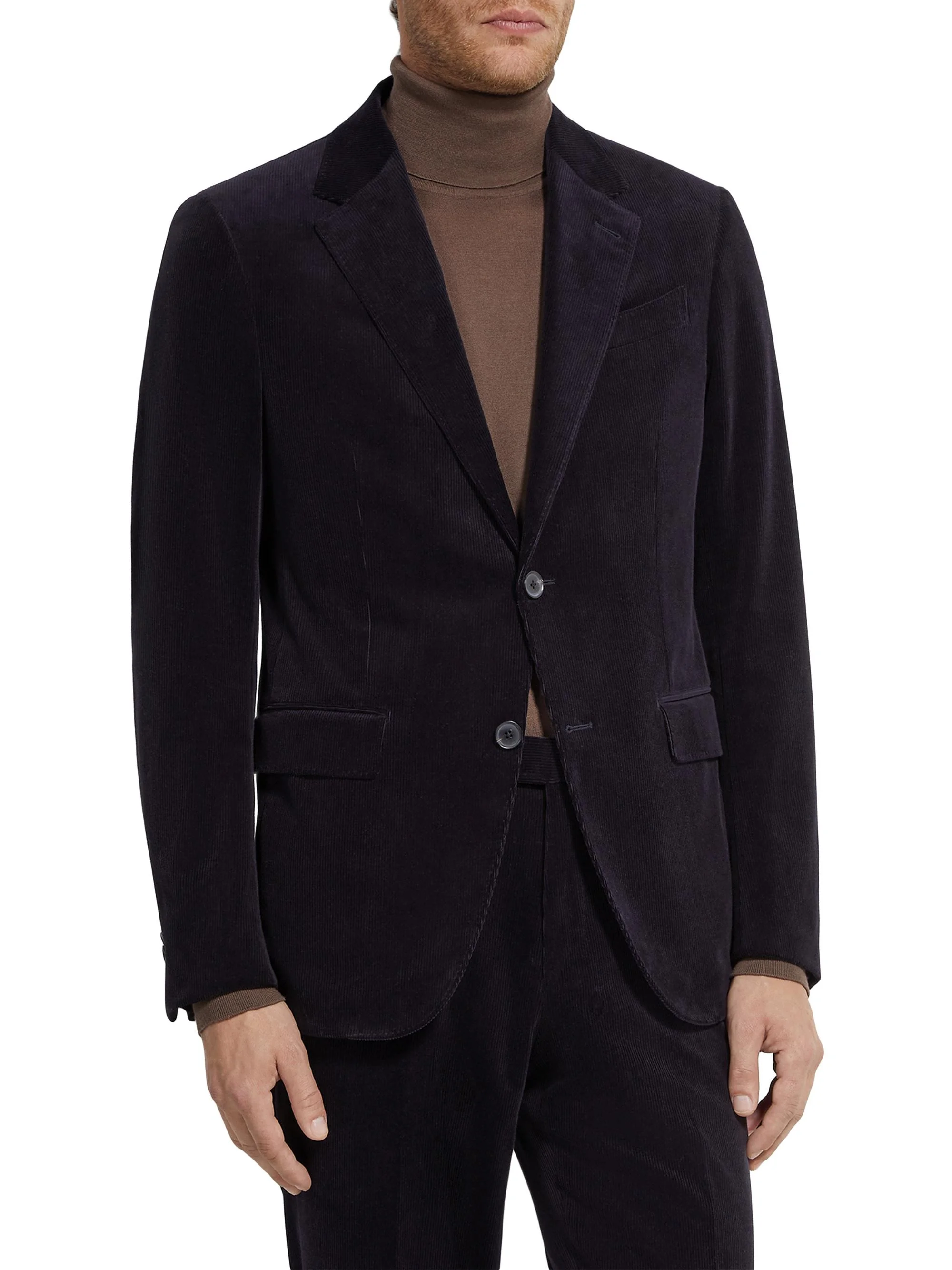 Men's Cashco Jacket - Navy Blue - 1