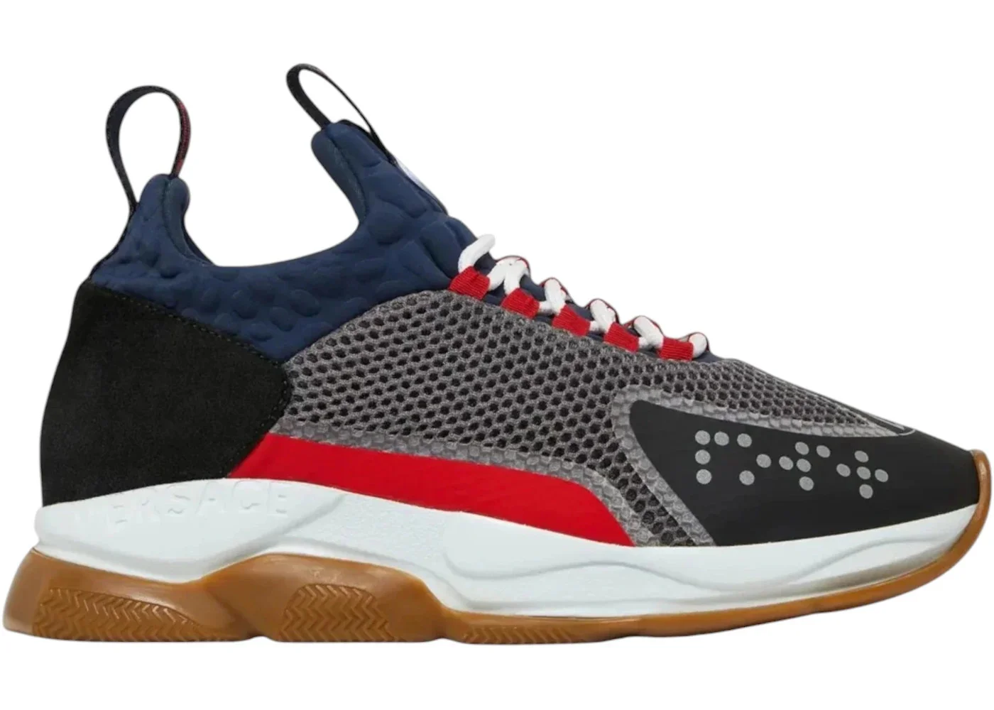 Versace Cross Chainer Black Red - 1