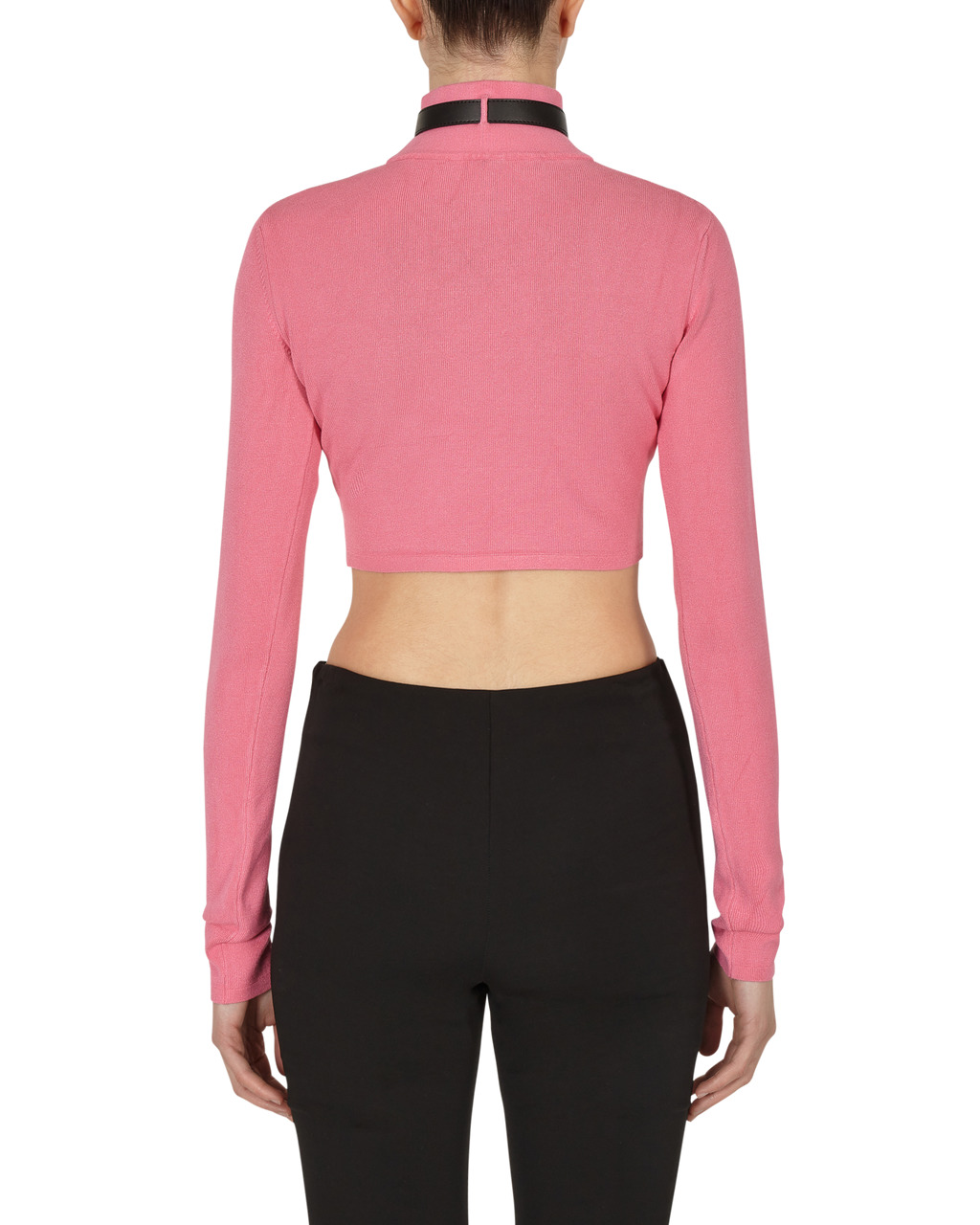 CROPPED KNIT TURTLENECK - 5