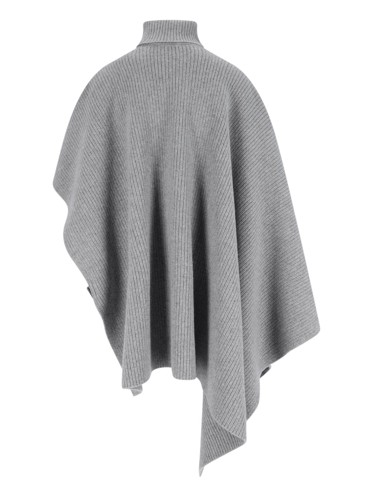 VIRGIN WOOL AND CASHMERE CAPE - 2