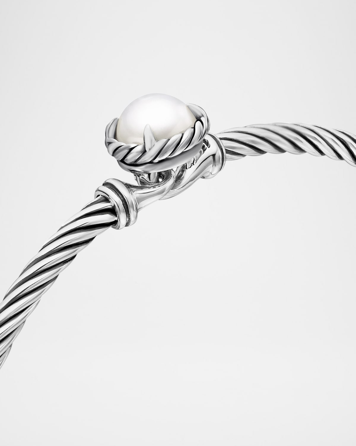 3mm Petite Chatelaine Bracelet in Silver - 7