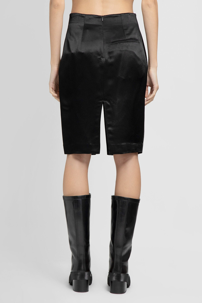 RAF SIMONS WOMAN BLACK SKIRTS 4
