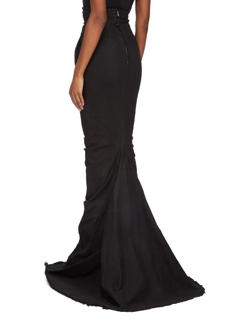 Dirt Pillar denim maxi skirt 3