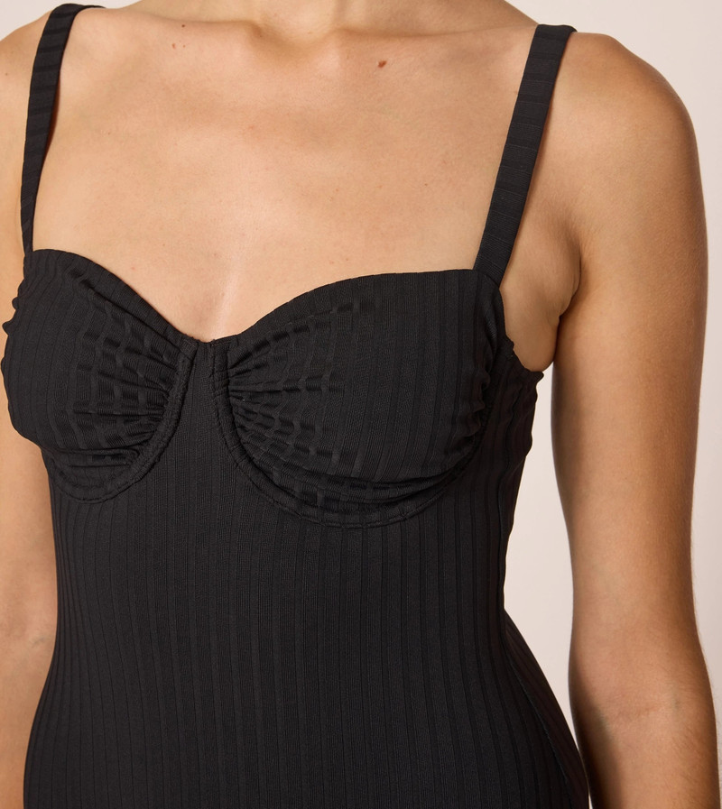 Cleobella DAHLIA ONE PIECE | BLACK RIB outlook