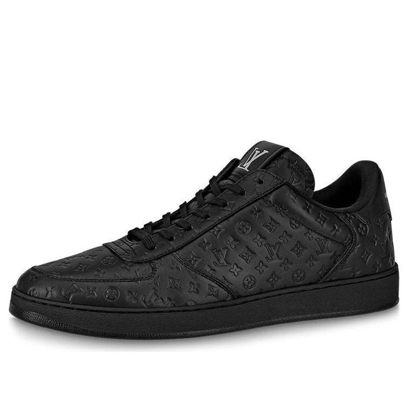LOUIS VUITTON Rivoli Sneakers 'Black Mini Monogram' 1AARHO - 1