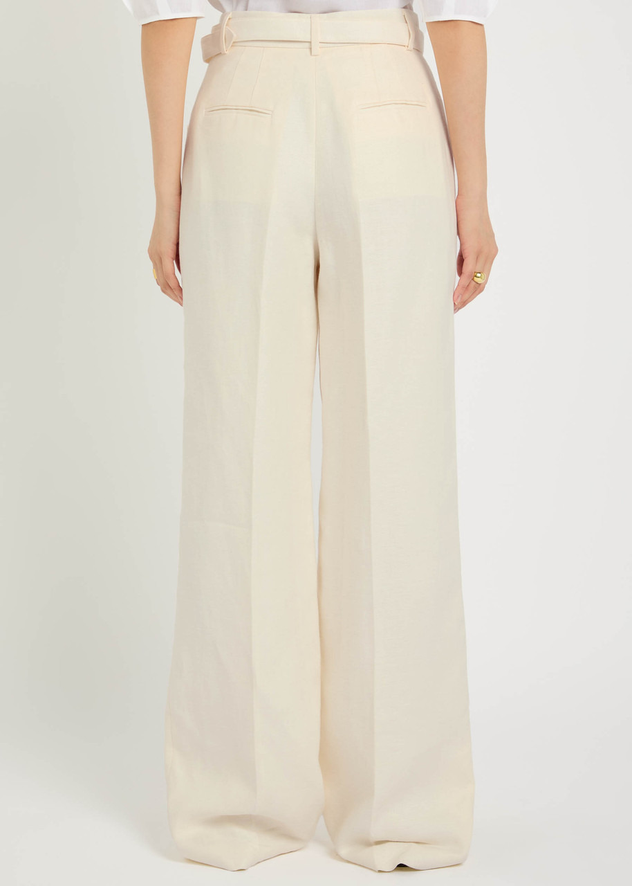 Gabriela Hearst Norman Linen Straight-leg Trousers - 3