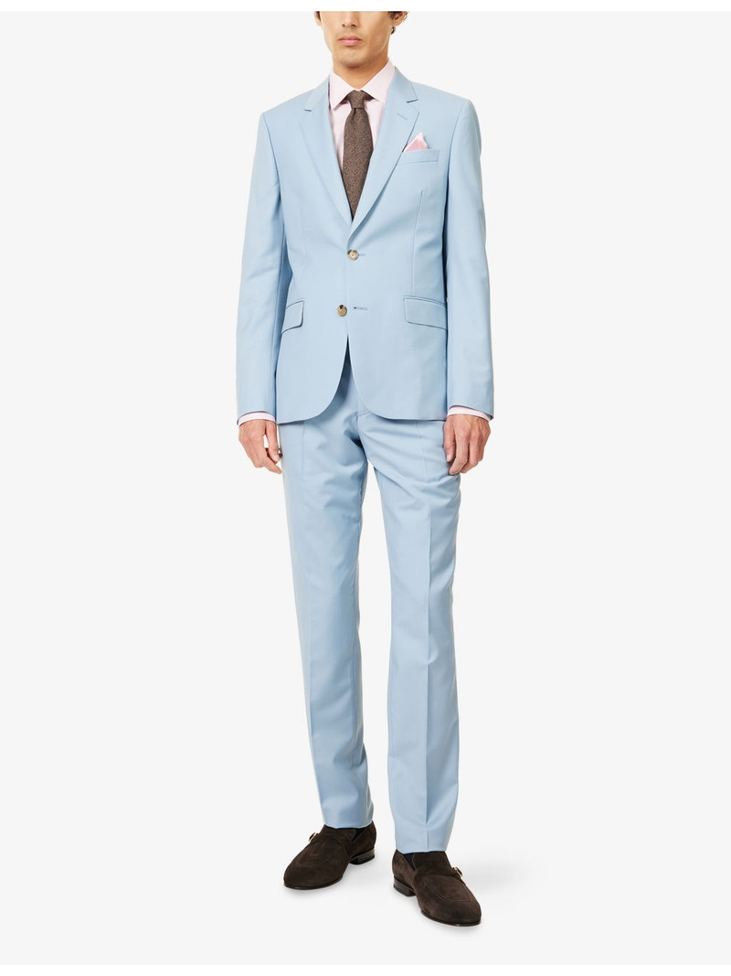 Paul Smith Buttoned-Collar Tailored-Fit Cotton Shirt outlook