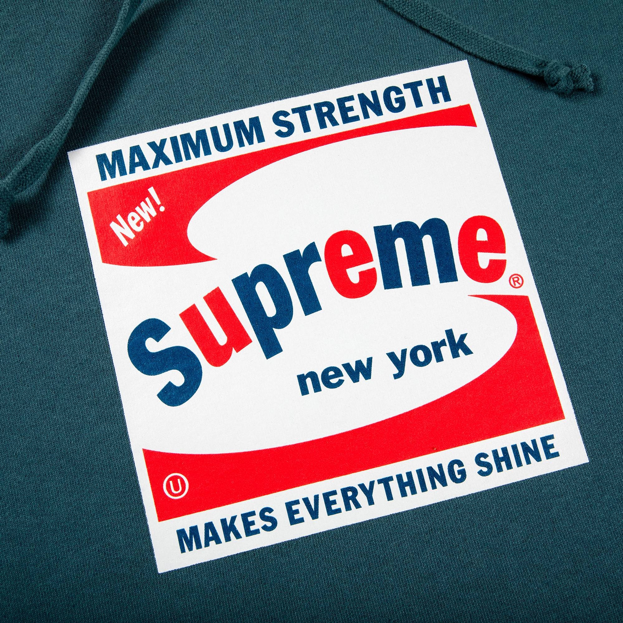 Supreme Supreme Shine Hooded Sweatshirt 'Slate' | REVERSIBLE