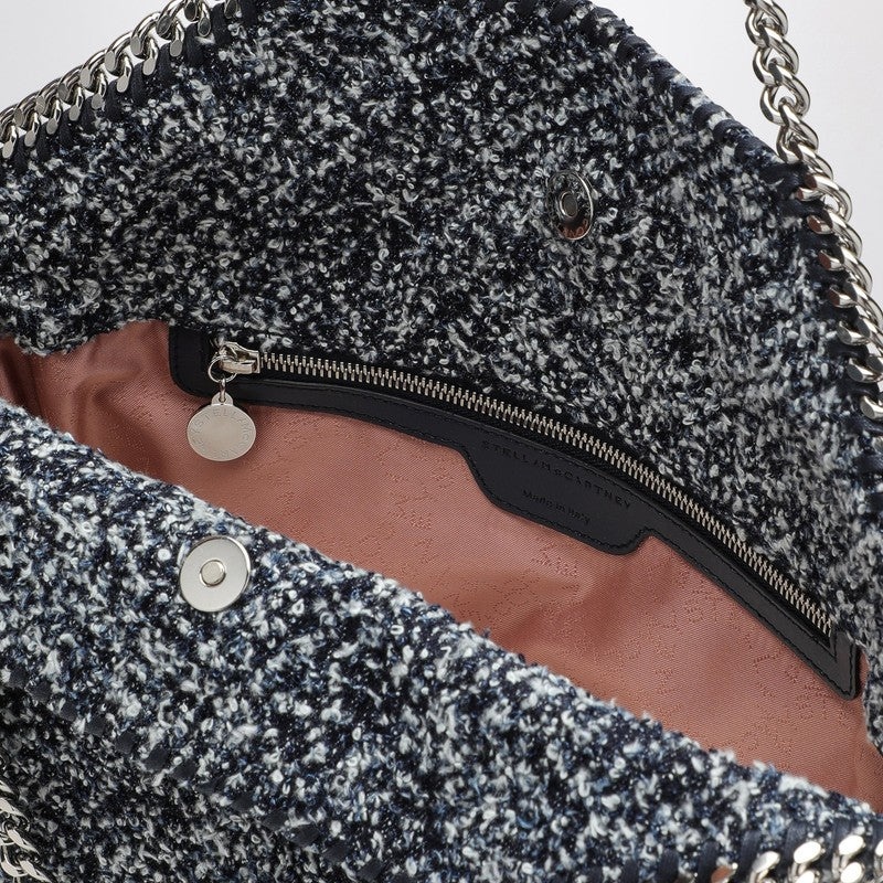 Stella Mccartney Falabella Bouclé Blue Mélange Bag Women - 4