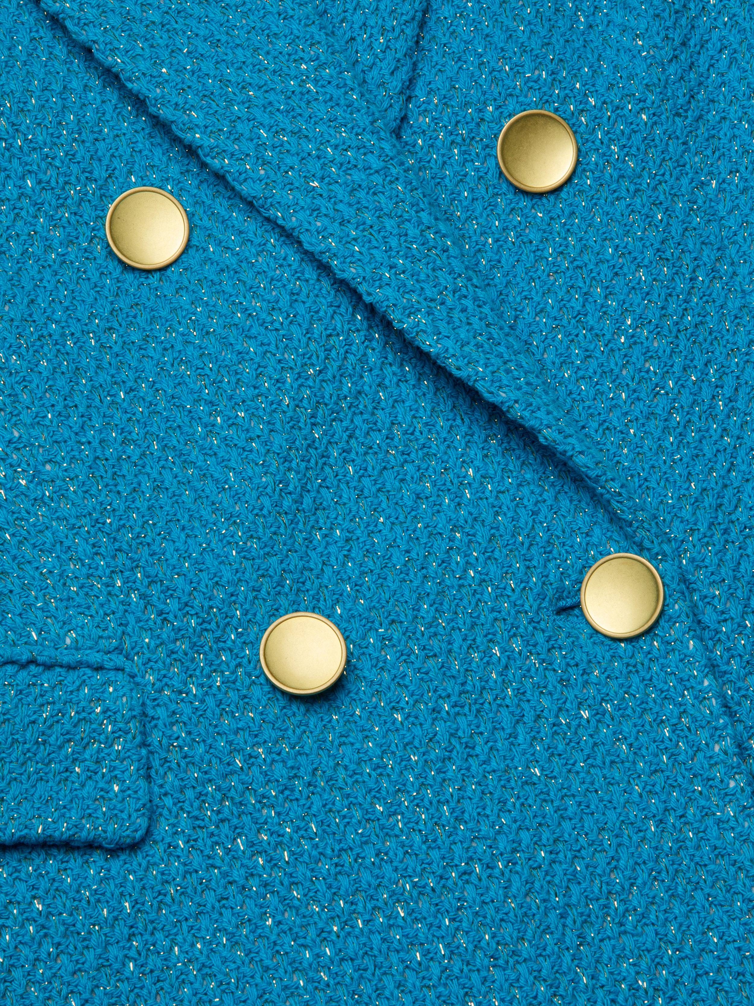 Riva Oversized Knit Blazer - 8