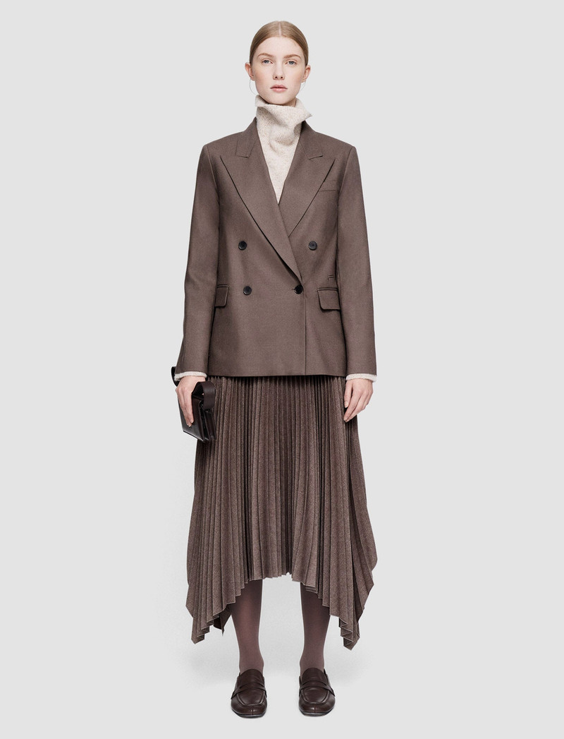 JOSEPH Light Wool Flannel Jaden Jacket outlook