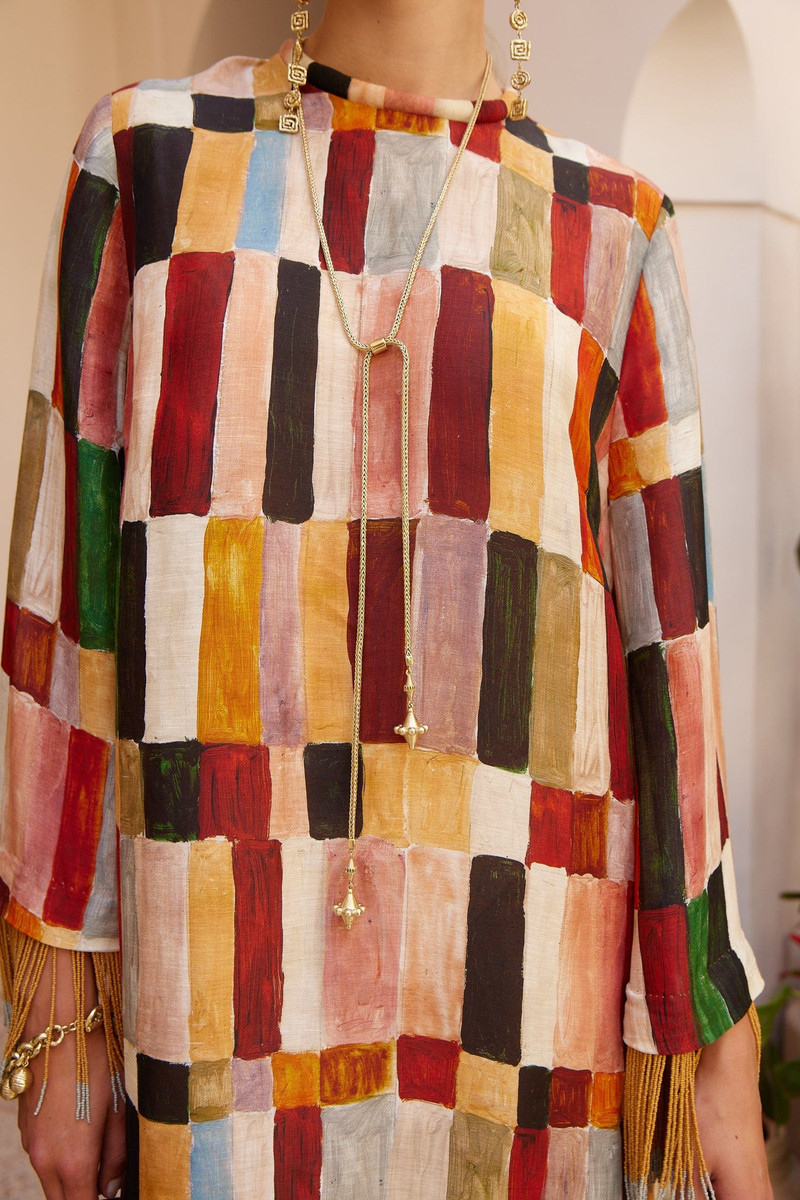 ALÉMAIS Le Jardin Spiral Lariet Necklace outlook