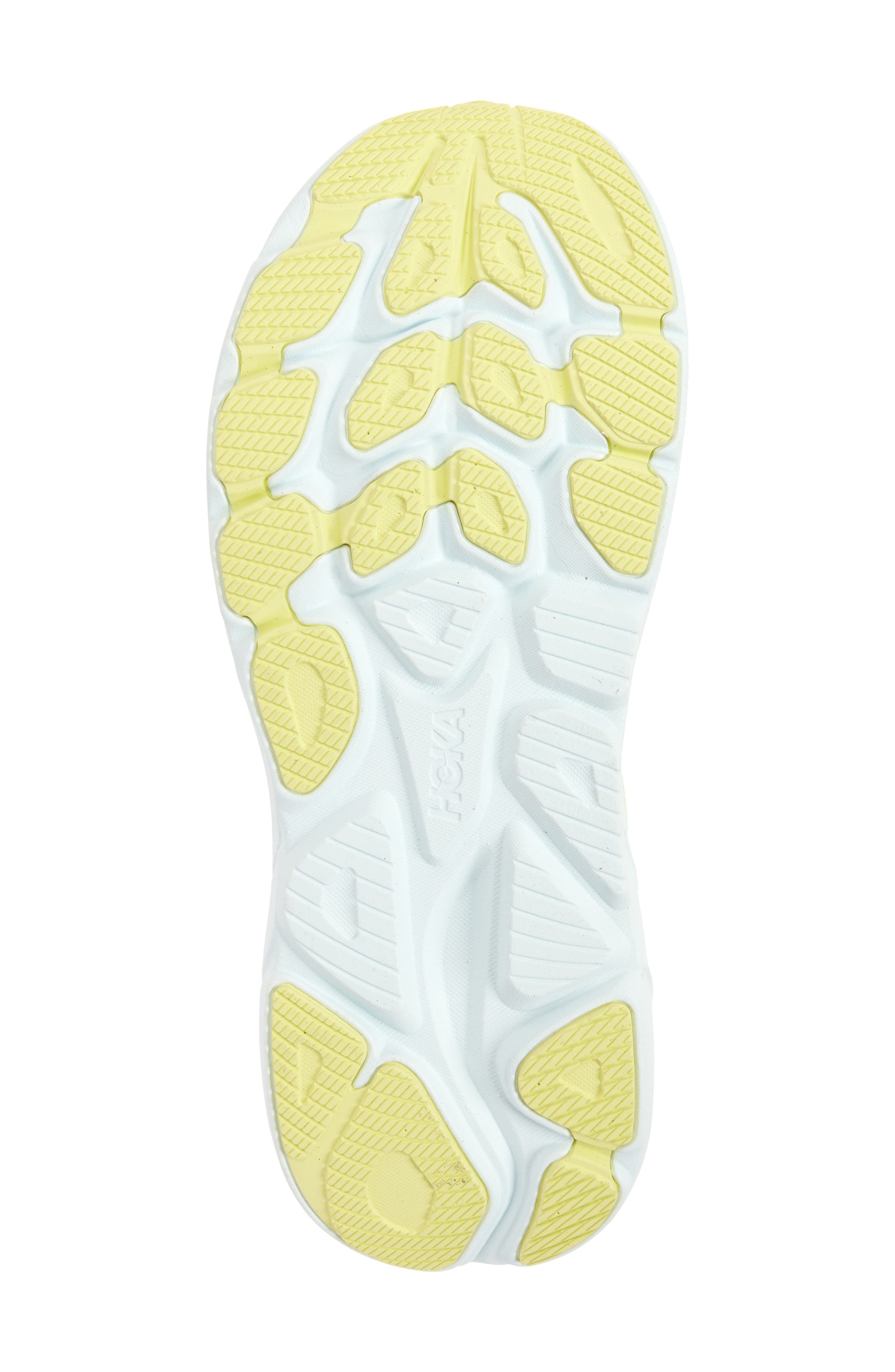 HOKA Clifton 10 Running Shoe in Mint Fluorite /Luna Moth at Nordstrom - 6