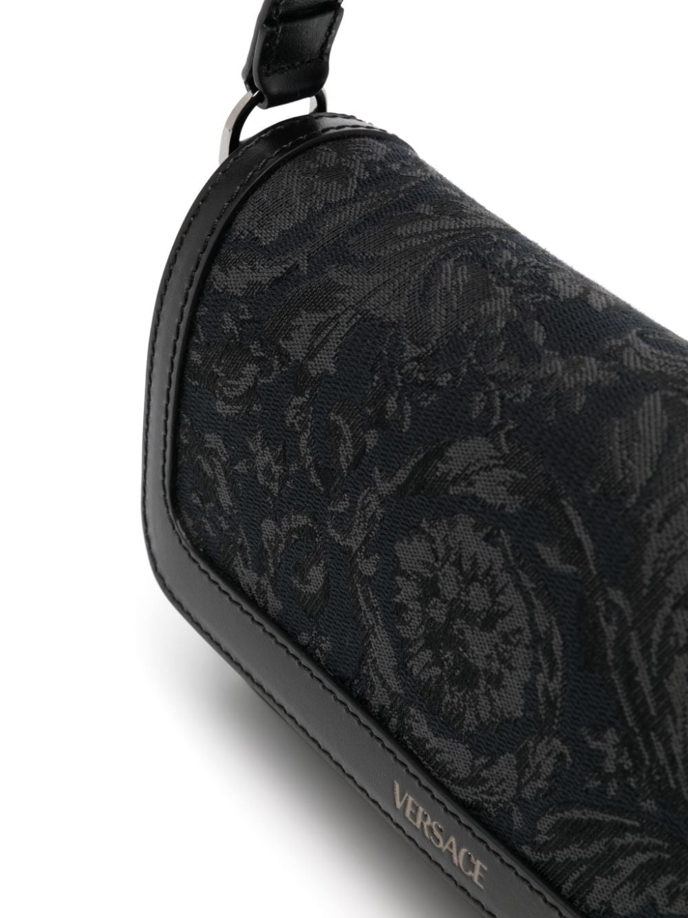 Barocco jacquard crossbody bag - 4