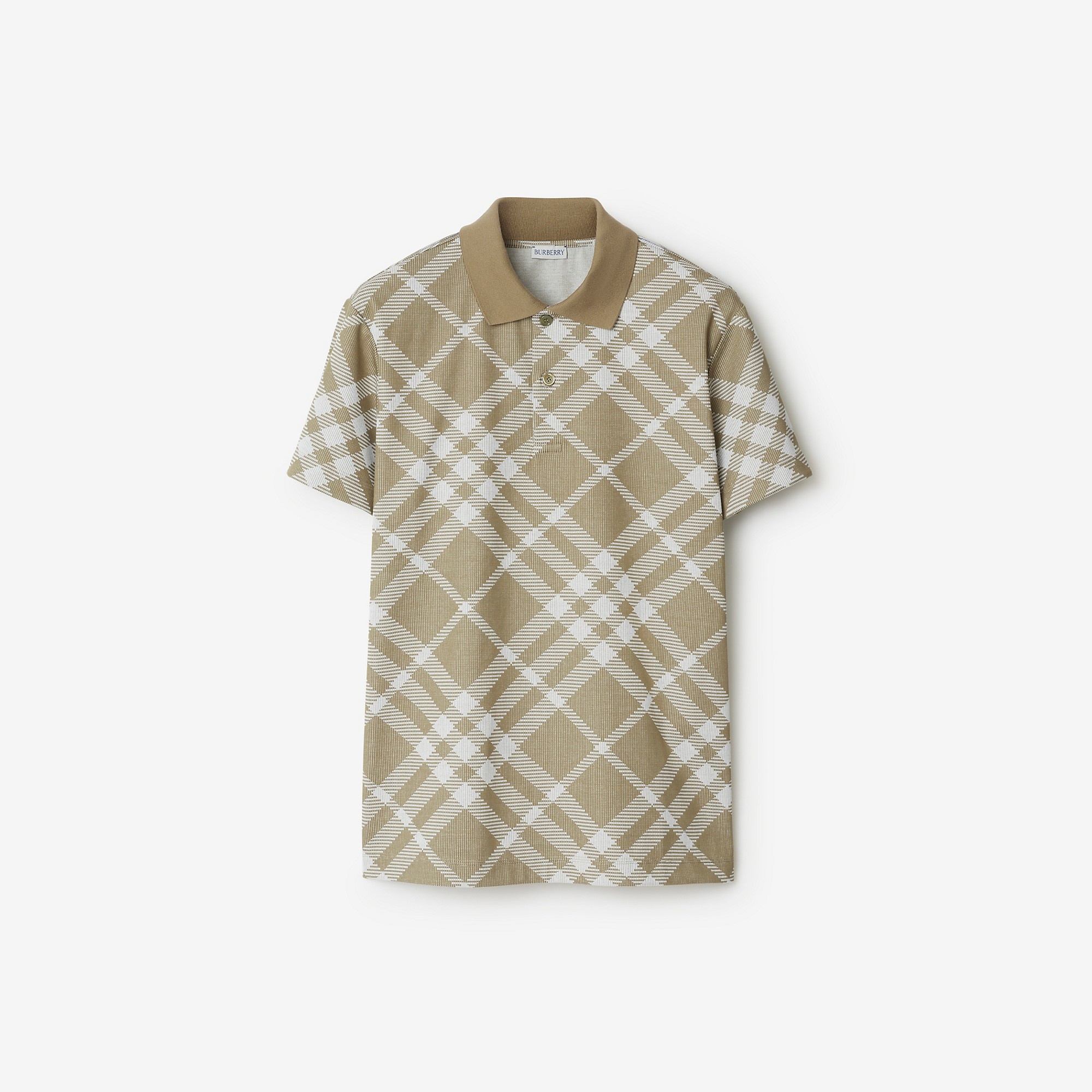 Store Burberry check polo