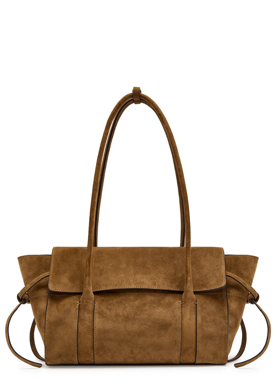 Mulberry Small Soft Bayswater Suede Shoulder bag - 1