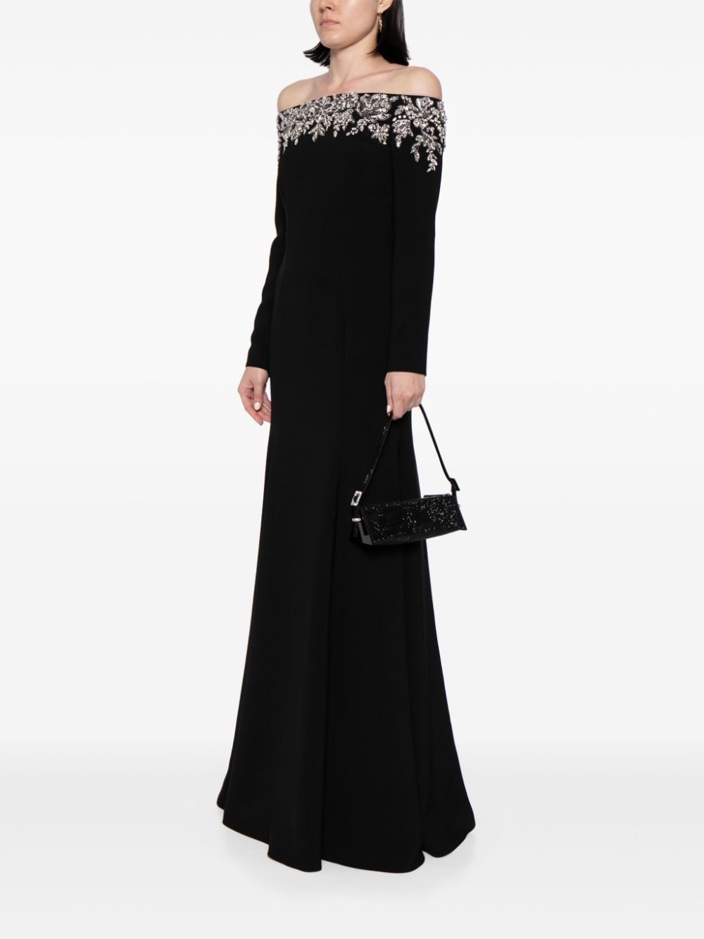 Joy rhinestone-embellished shoulder bag - 2