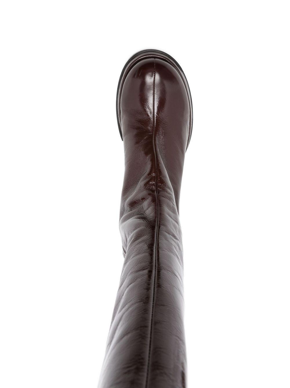 leather knee-high boots - 4