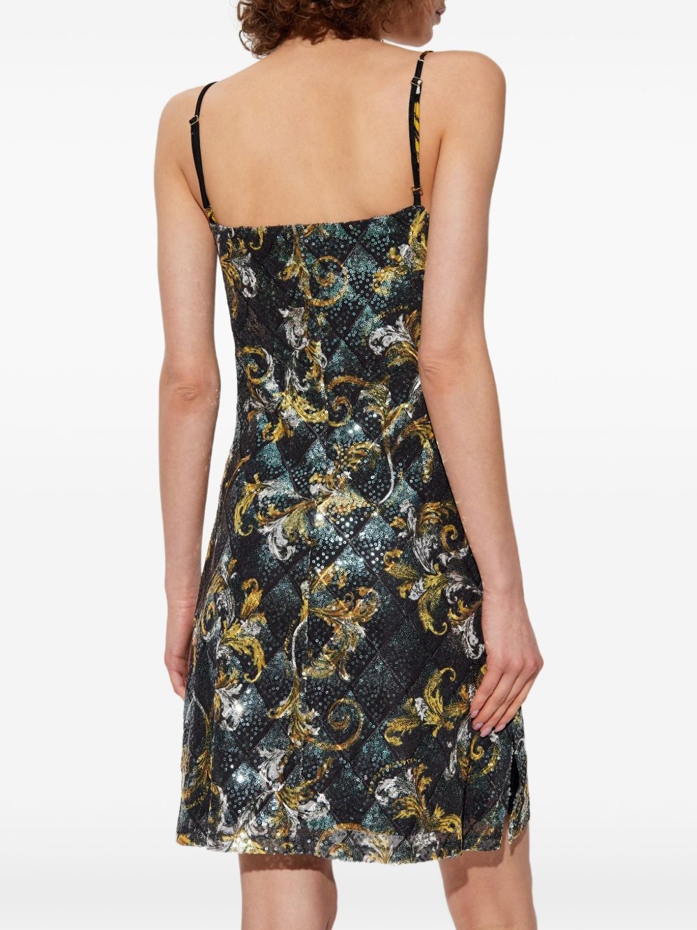 sequin-embellished dress - 4