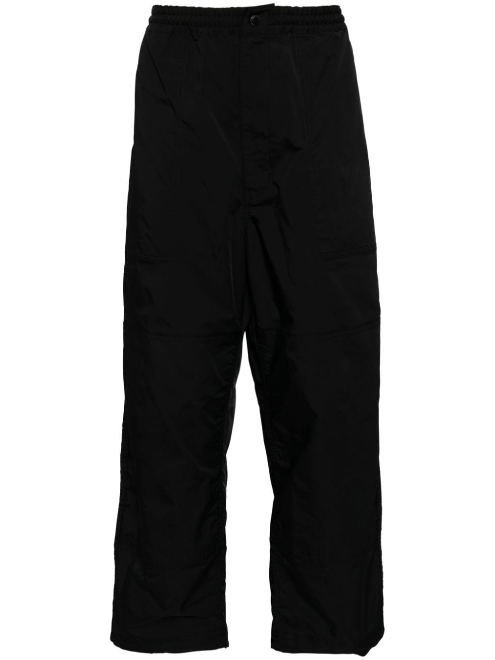 elasticated drawstring waist trouser - 1