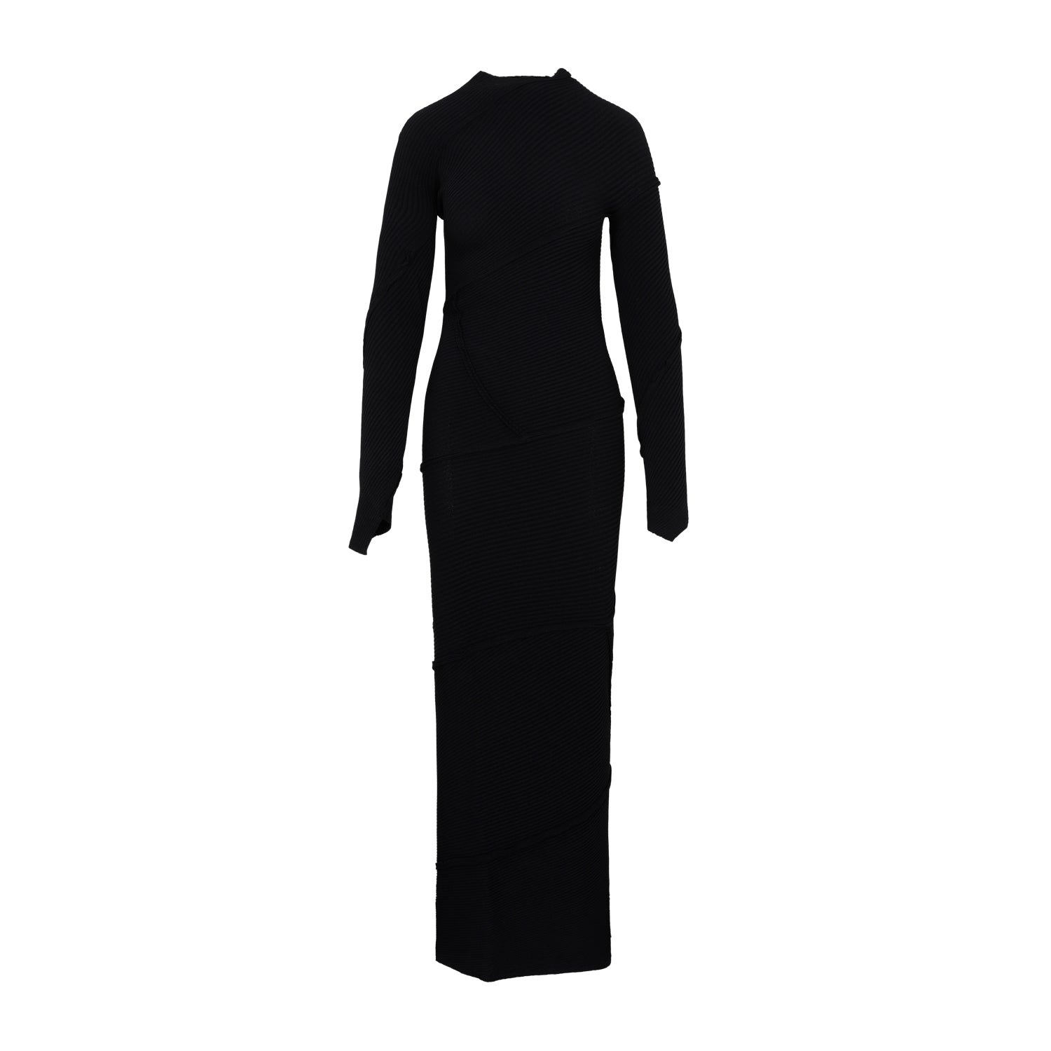 ワンピース BALENCIAGA Balenciaga Spiral Maxi Dress BALENCIAGA Balenciaga Women Balenciaga Spiral Maxi Dress