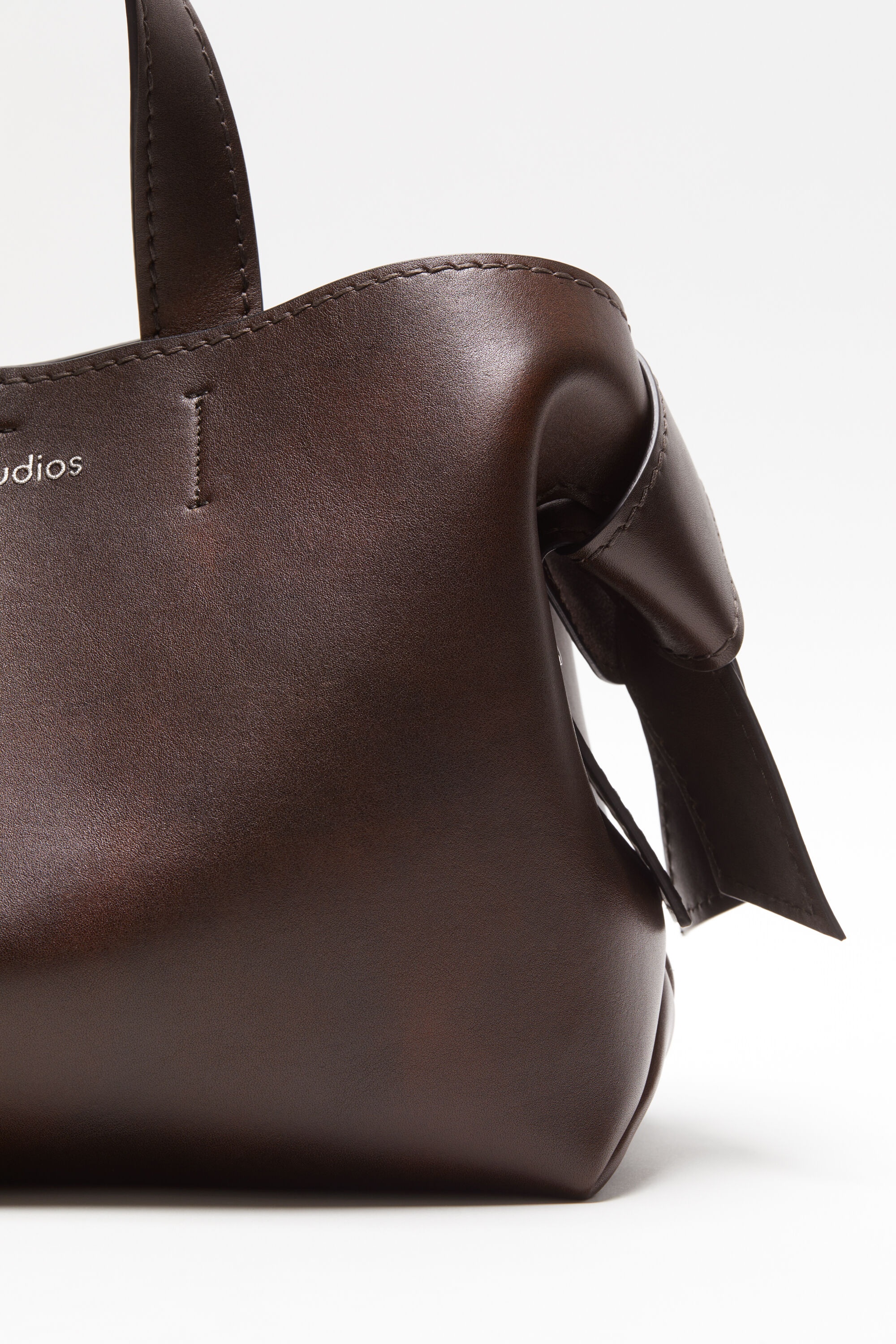 Musubi midi tote - Dark brown - 4