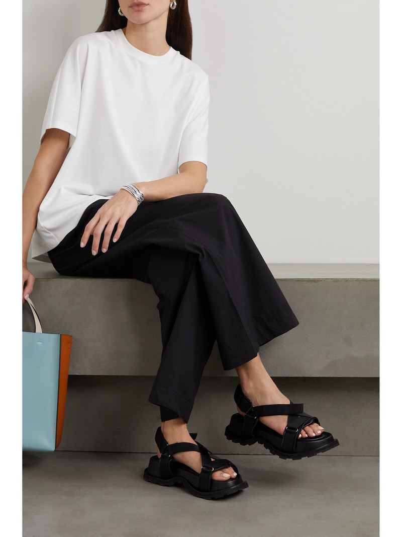 Theory Oversized Cotton-jersey T-shirt outlook