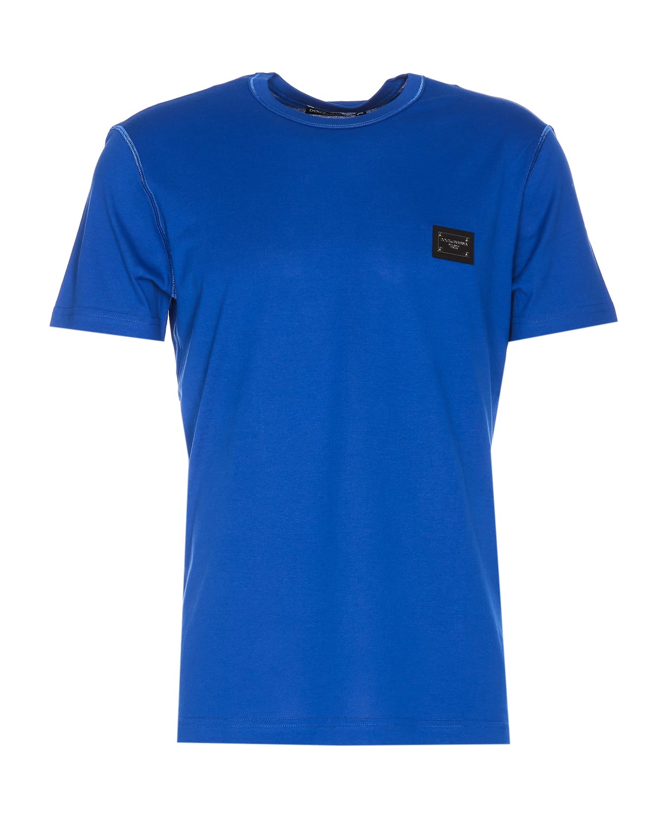 Cotton Crew-neck T-shirt - 1