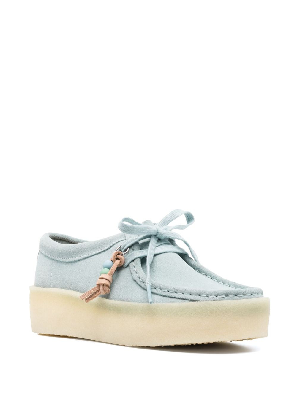 seam-detail suede loafers - 2