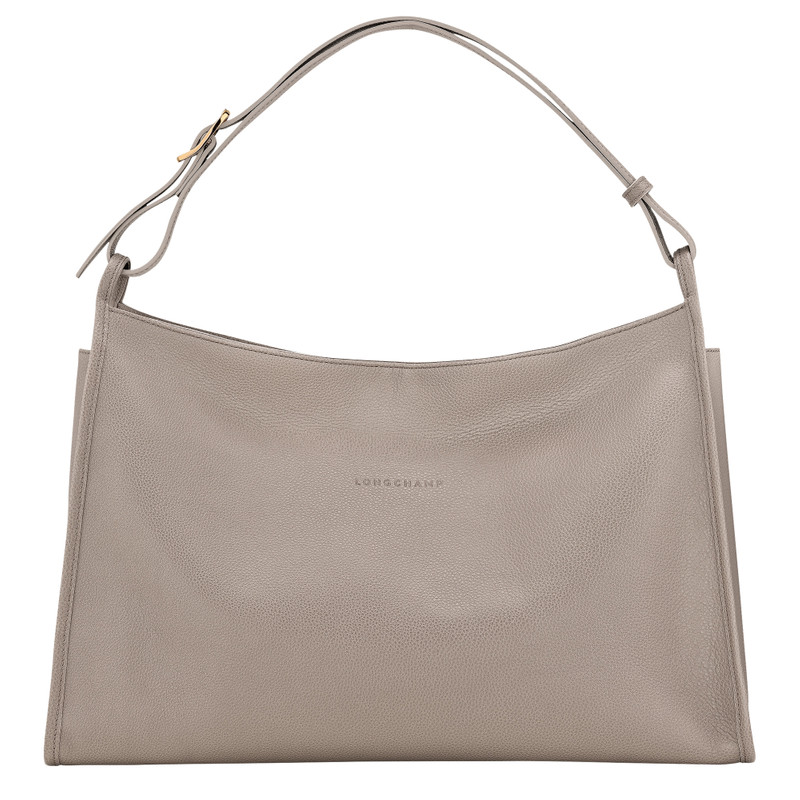 Le Foulonné XL Shoulder bag Turtledove - Leather 1