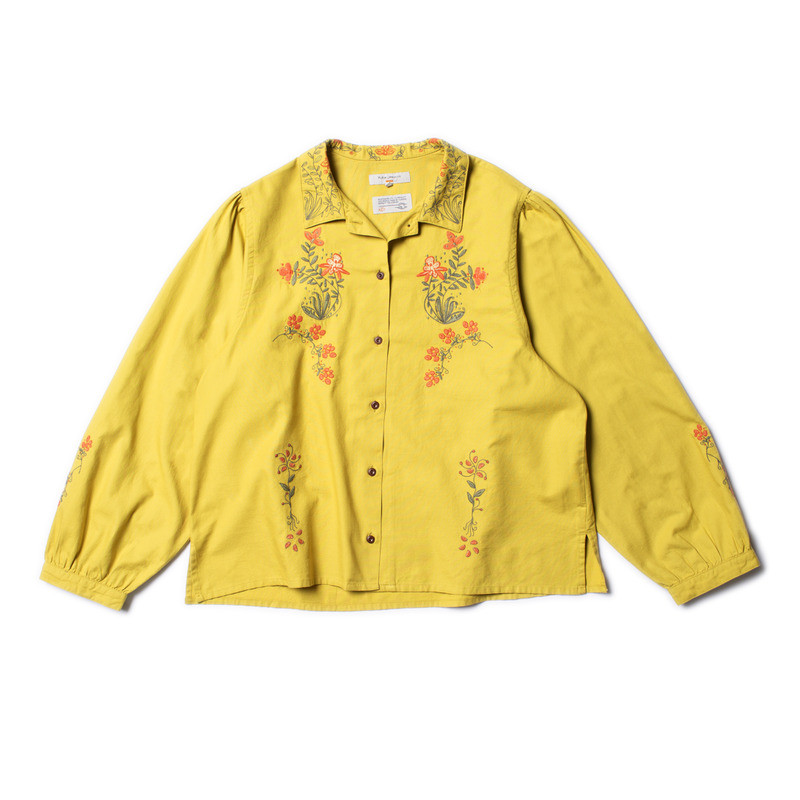 Edith Embroidery Blouse Lime 8