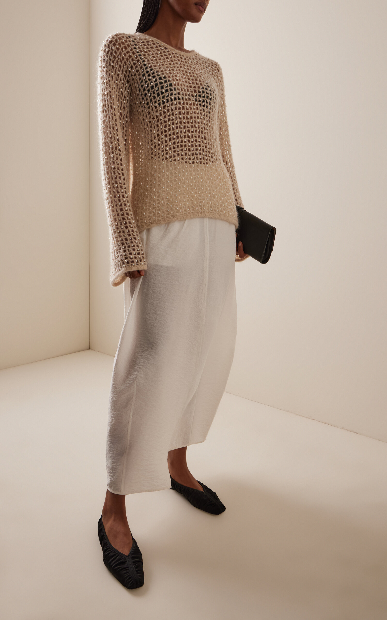 Amil Wool Knit Top neutral - 3