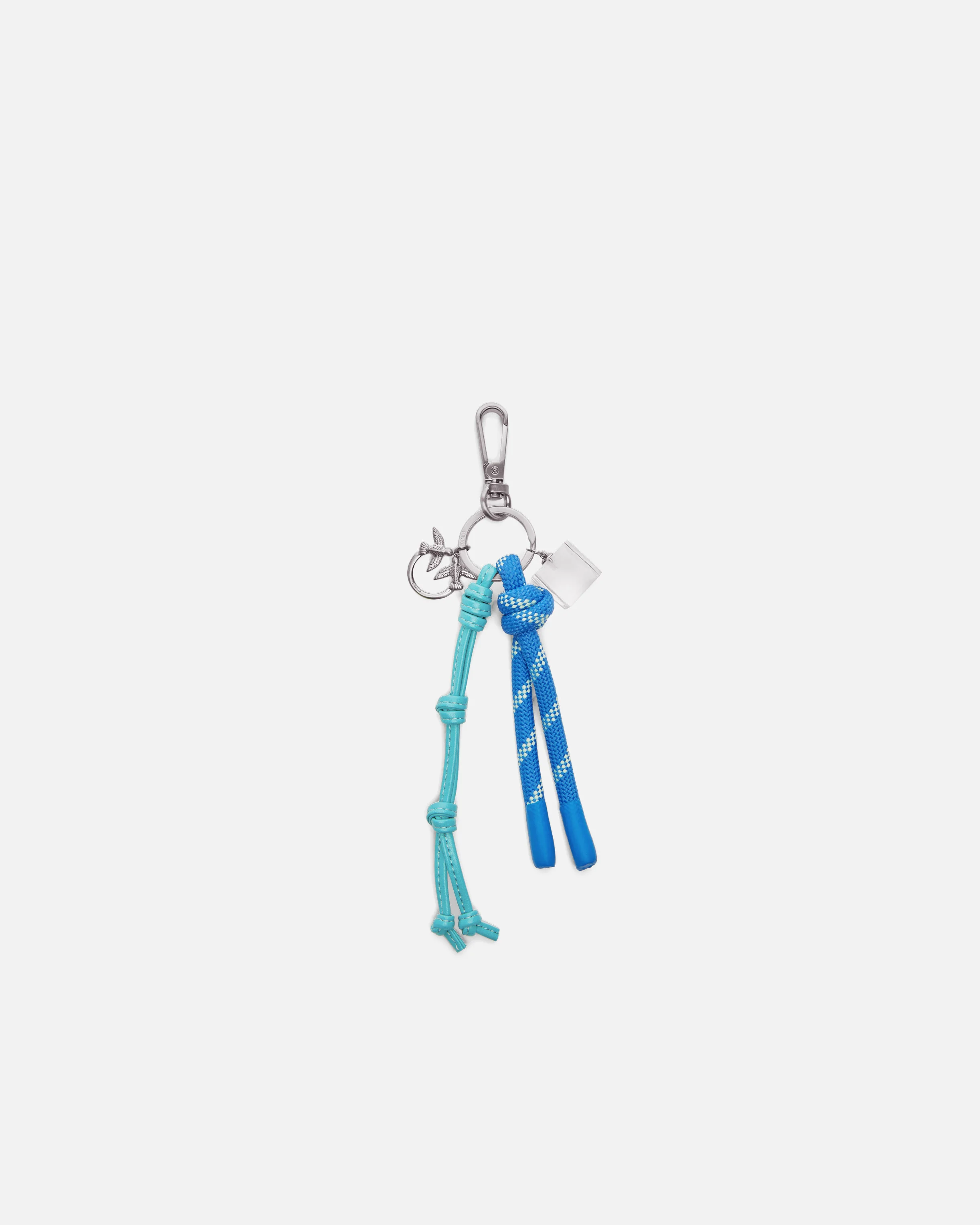 KEY RING WITH LOVE BIRDS LOGO AND CORDS - 1