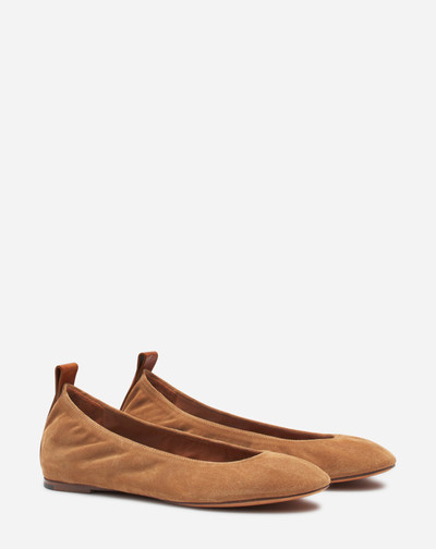 Lanvin THE SUEDE BALLERINA FLAT outlook