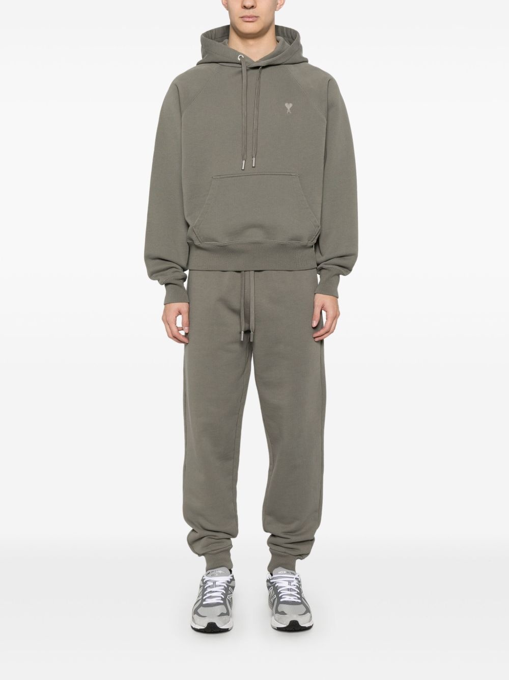 Ami-de-Coeur-motif sweatpants - 2