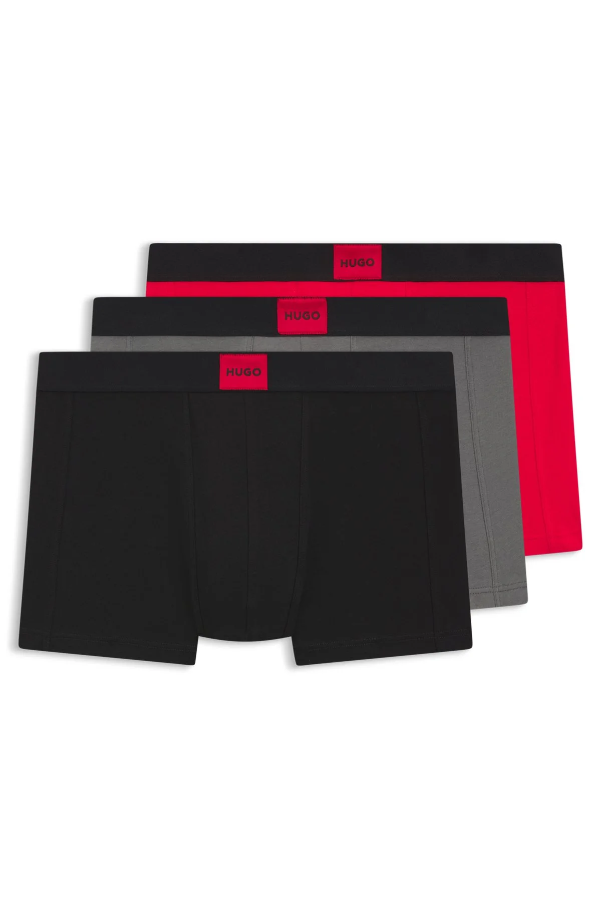 THREE-PACK OF STRETCH-COTTON TRUNKS - 1