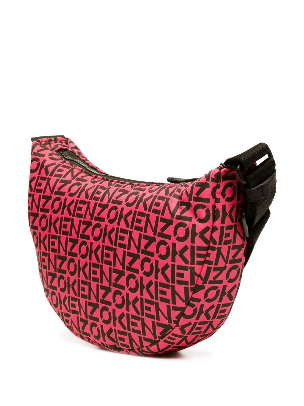 logo-print shoulder bag - 4