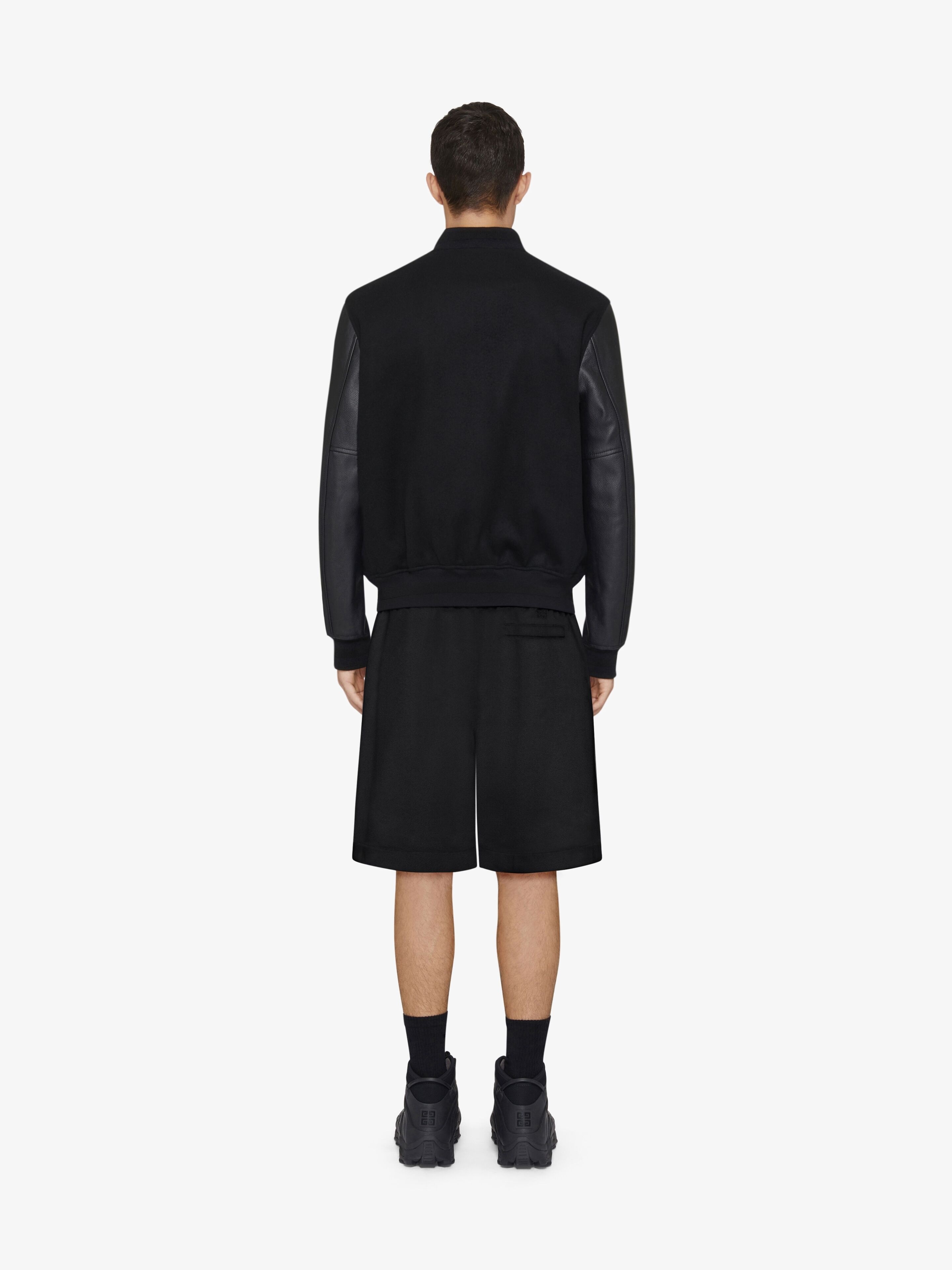 BERMUDA SHORTS IN FLEECE - 4