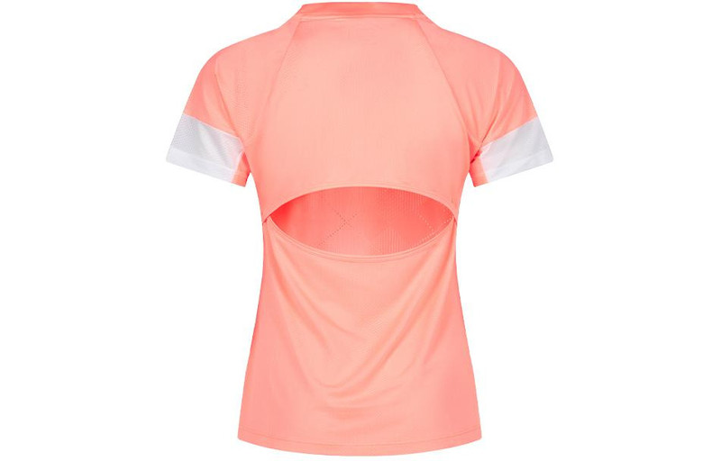 Asics (WMNS) ASICS Game Short Sleeved Top 'Sun Coral' 2042A301-702 outlook