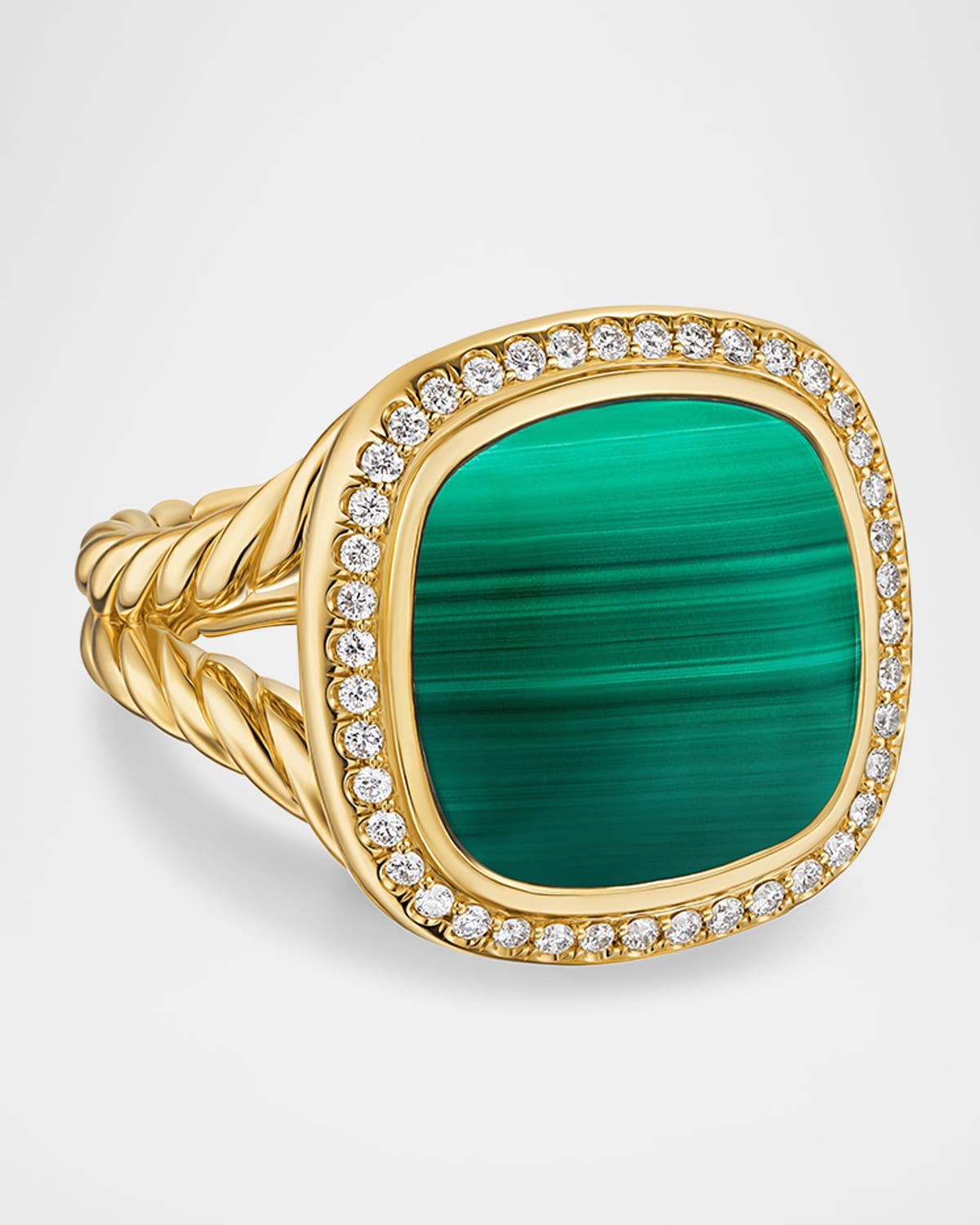 Albion Ring with Gemstones and Diamonds in 18K Gold - 4