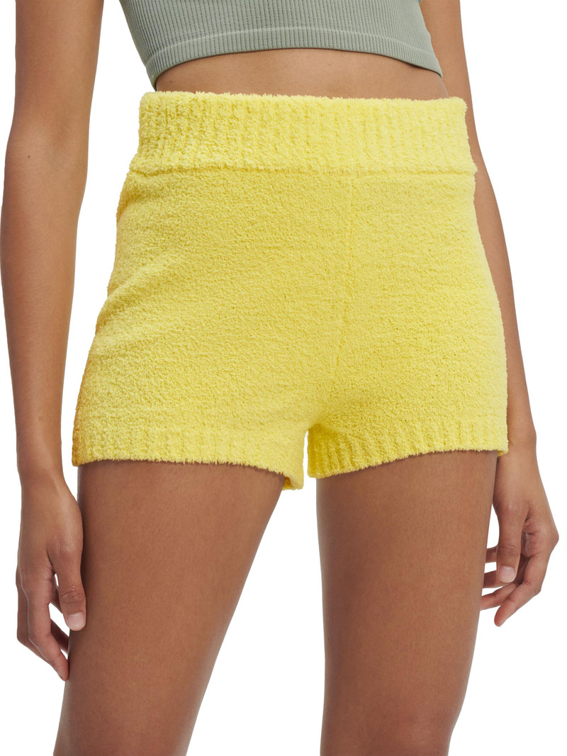Women's Finola Cozy Knit Shorts - Pale Lily 3